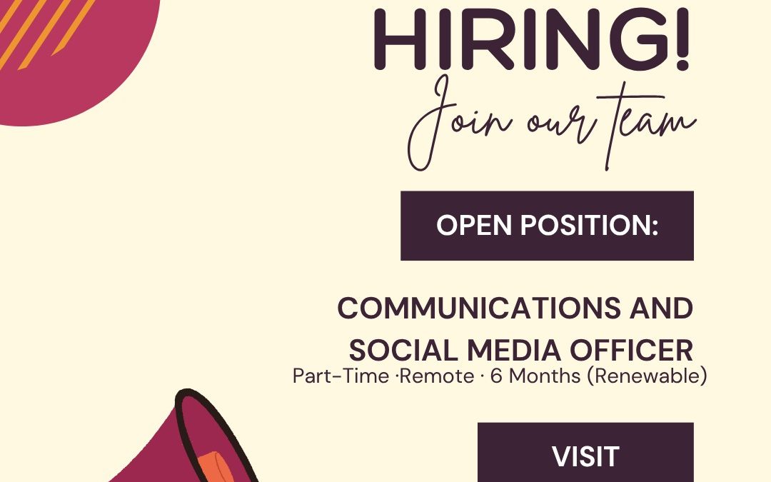 Communications & Social Media Officer